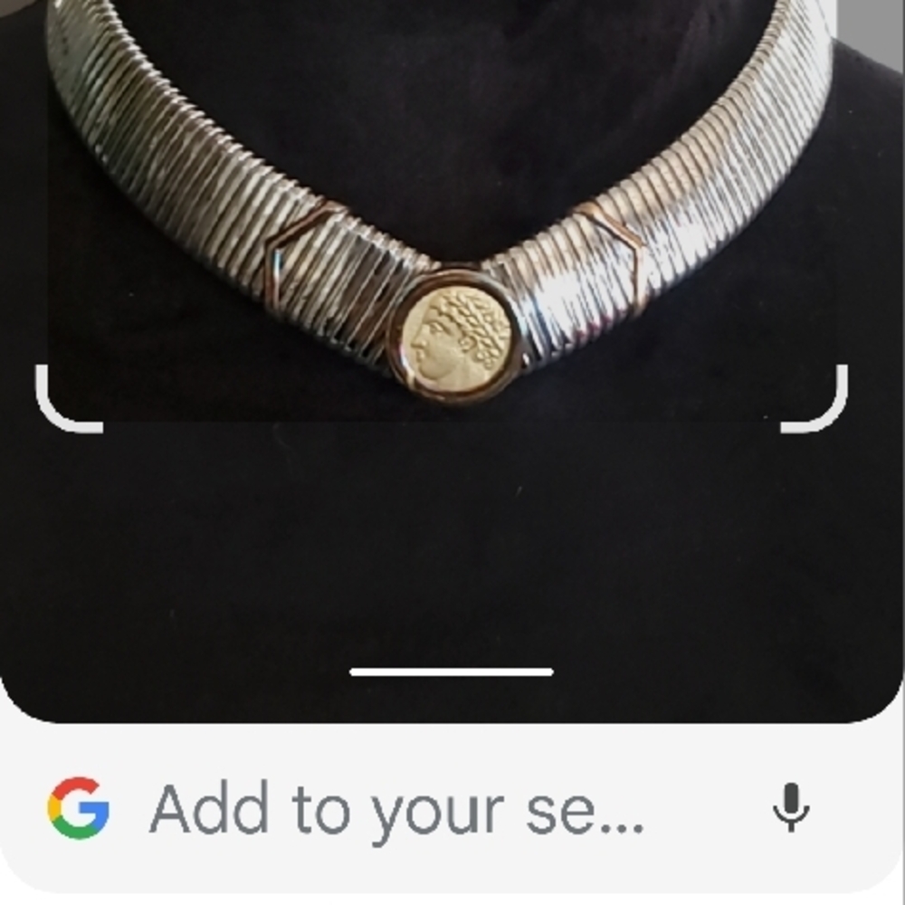 Silver and Gold Women's Necklace